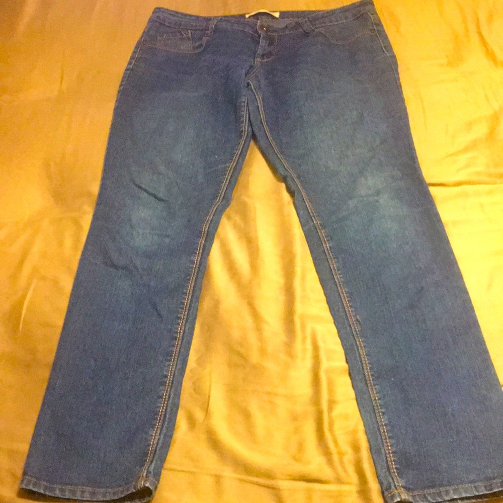 No Boundaries Skinny Blue Jeans